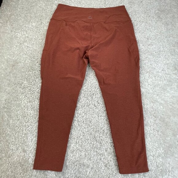Beyond Yoga Out Of Pocket High Waisted Legging Terracotta Rust Orange Womens 2X - Picture 3 of 7